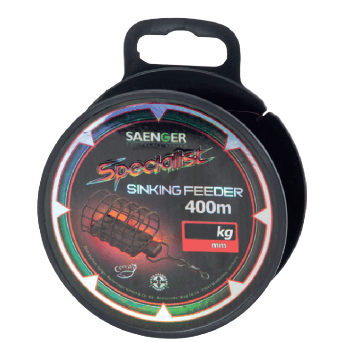 Sänger Specialist Sinking Feeder 0,25 Mm 6,25 Kg 400 Meter Fire Red Transparent 3 Sänger Specialist Sinking Feeder 0,25 Mm 6,25 Kg 400 Meter Fire Red Transparent