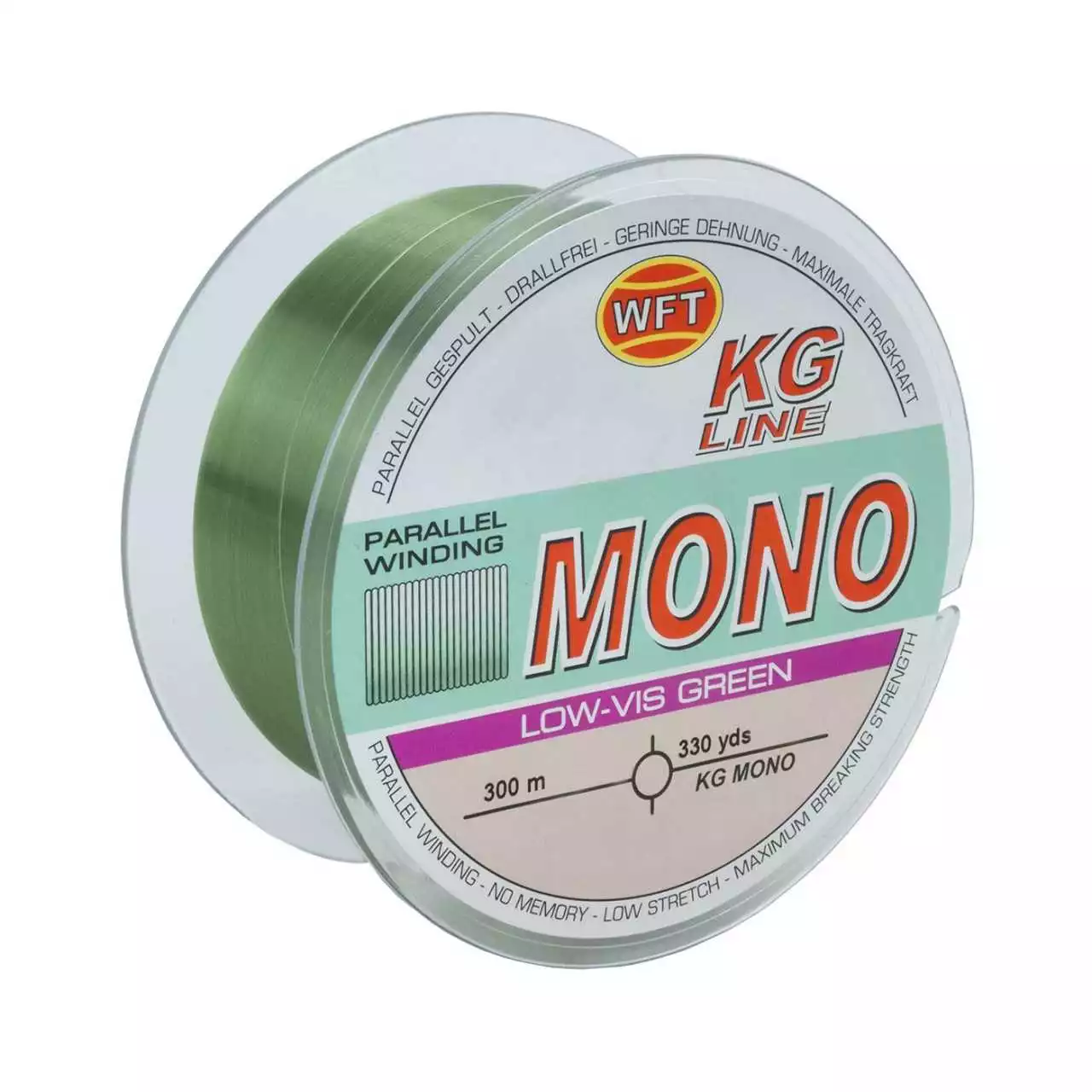 WFT KG Mono Green 300m 0,40mm 3 WFT KG Mono Green 300m 0,40mm