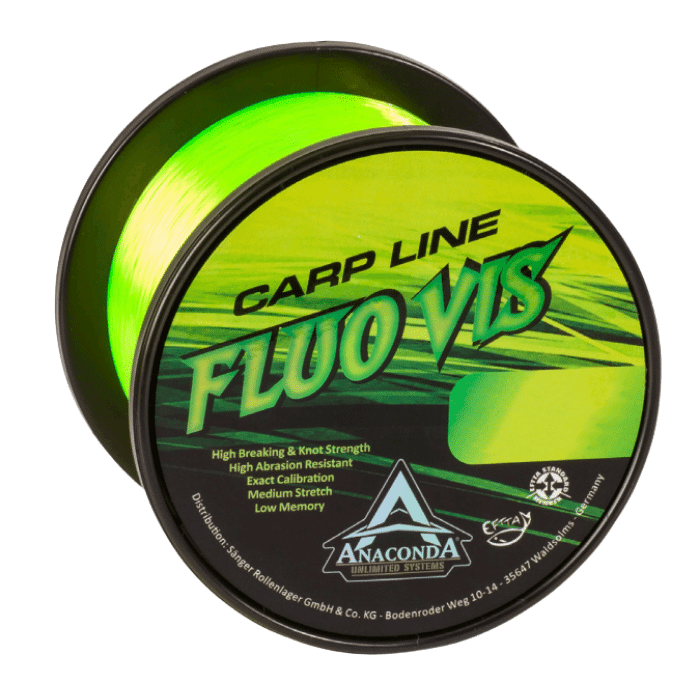 Anaconda Fluovis Carp Line 1.200m 0,40mm 3 Anaconda Fluovis Carp Line 1.200m 0,40mm