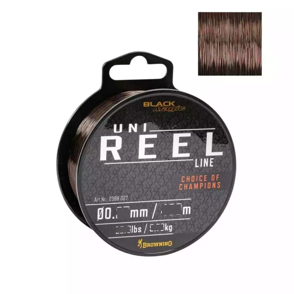 Browning Black Magic Uni Reel Line 0,19 Mm 3,00 Kg 680 Meter 3 Browning Black Magic Uni Reel Line 0,19 Mm 3,00 Kg 680 Meter