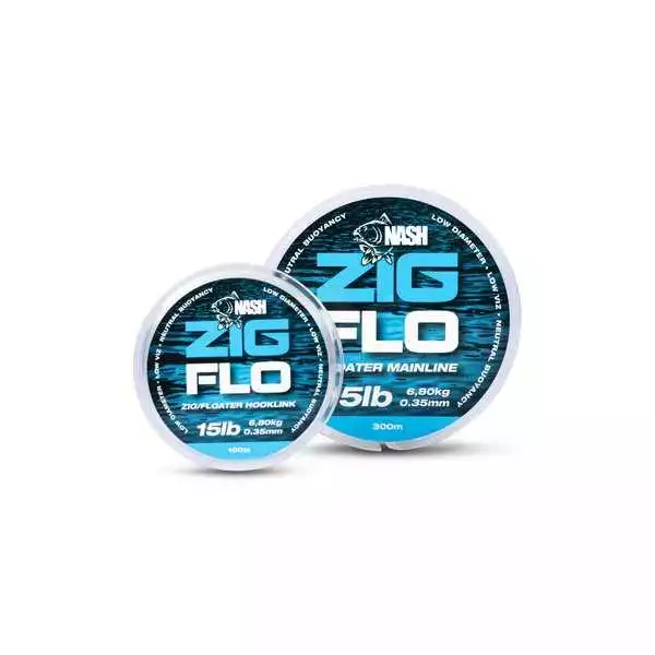 Nash NXT Zig Flo 15 Lb (6,8 Kg) 300 Meter 0,35 Mm 3 Nash NXT Zig Flo 15 Lb (6,8 Kg) 300 Meter 0,35 Mm