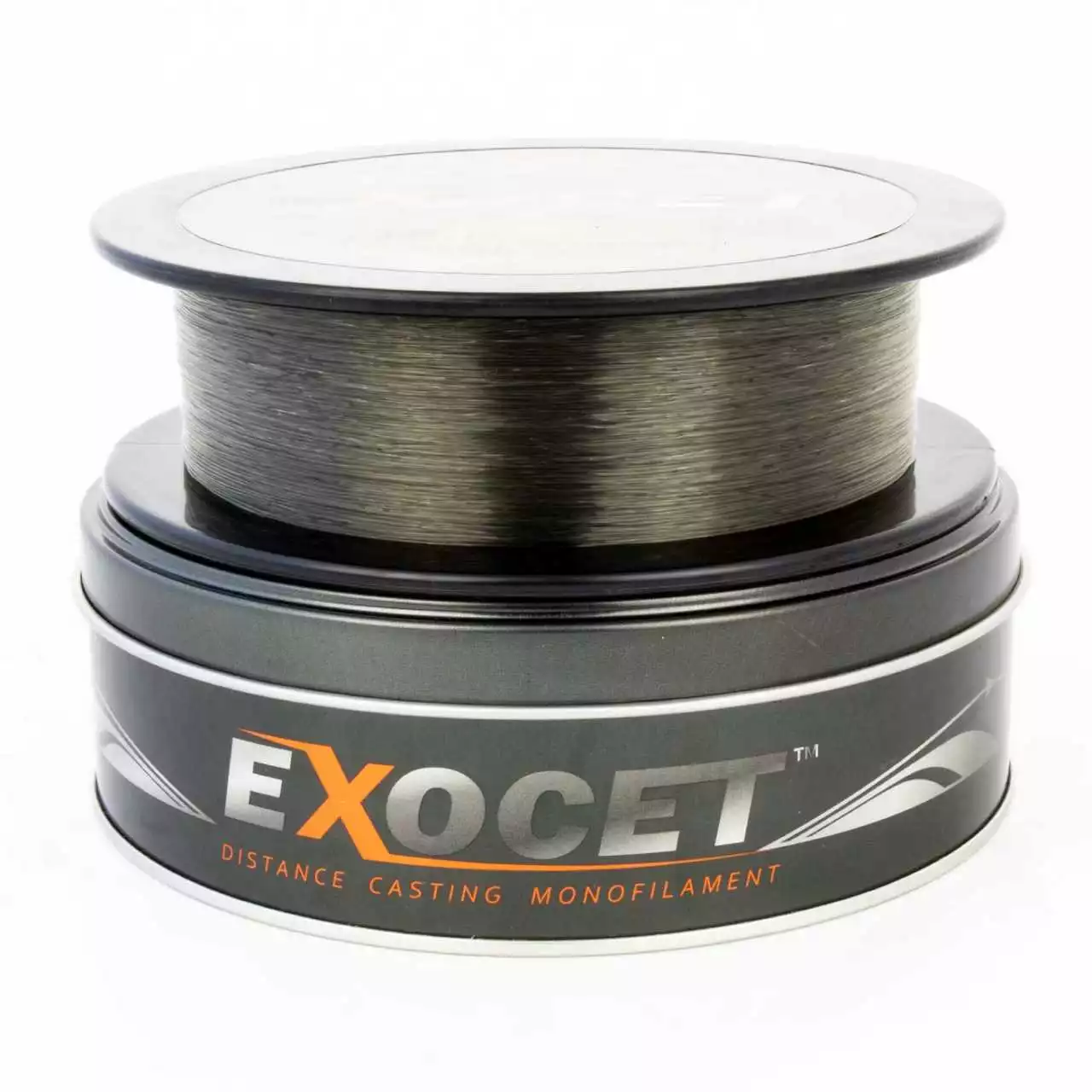 Fox Exocet Mono Trans Khaki 1000m Großspule In Metalldose 3 Fox Exocet Mono Trans Khaki 1000m Großspule In Metalldose