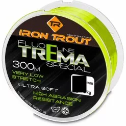 Iron Trout Trema Special 0,22 Mm 4,10 Kg 300 Meter Fluo Green