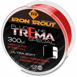 Iron Trout Trema Special 0,18 Mm 2,70 Kg 300 Meter Fluo Red