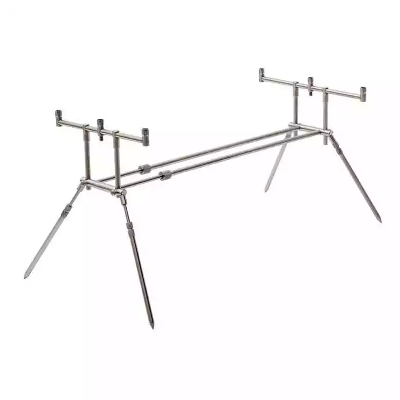 Prologic Fishing Prologic Stainless Steel 3 Rod Pod 3 Prologic Fishing Prologic Stainless Steel 3 Rod Pod
