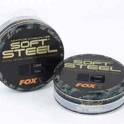 Fox Soft Steel Adaptive Camo Mono 1000m Metalldose -Rod Pod & Tripod Verkaufsgeschäft softsteel adavptive camo metalldose 1280x1280